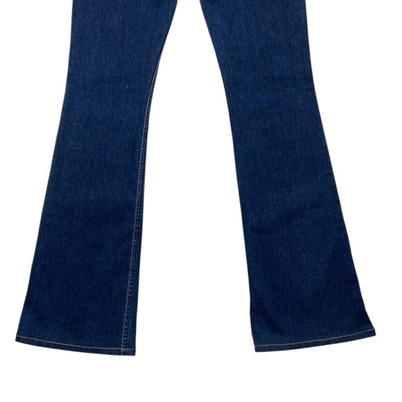 7 For All Mankind 7FAM "A" Pocket Jeans 27 Bootcut Mid Rise ALTERED - Picture 11 of 13